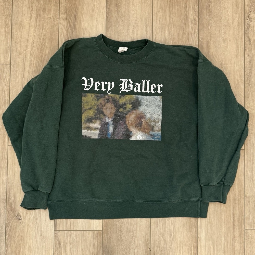 Timothee Chalamet Very Baller Very Anarchist Ladybird Movie Sweatshirt Adult XL